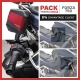 Pack TRAVEL Honda Forza 750 Rouge R381