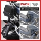 Pack TRAVEL Honda Forza 750 Noir NHB01
