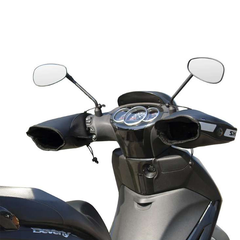Manchon scooter/cyclo/velo standard doublure fourrure (paire)