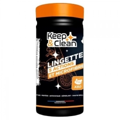 Keep & Clean lingettes 5 actions + microfibre Chaft