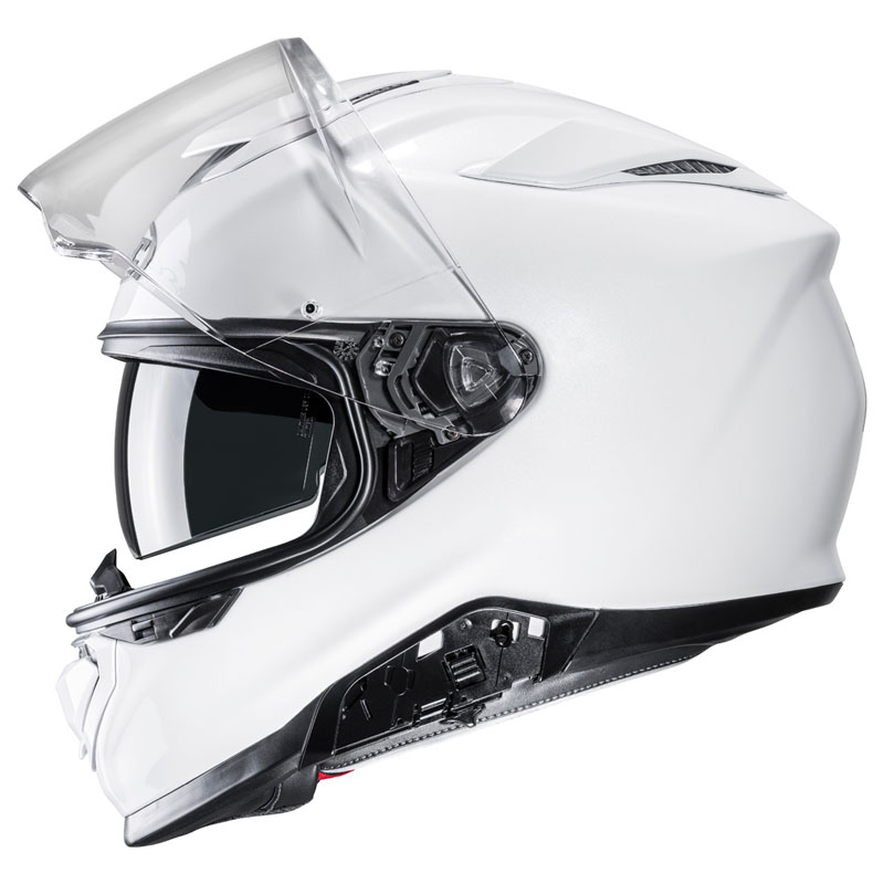 Casque de moto intégral, casque blanc perle Rpha-11, course de