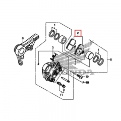 Plaquettes de frein arrière Honda CBR1000 RR-R (20-)