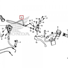 Cable d'embrayage Honda CBR500 R (22-)