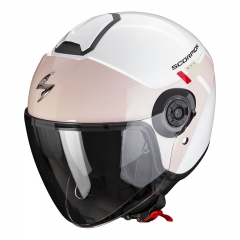 Casque Jet Scorpion EXO-CITY II MALL WH-PK-GN