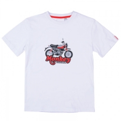 T-shirt Honda Monkey Enfant Blanc
