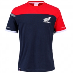 T-shirt Honda Racing 2024 Femme Bleu/Rouge
