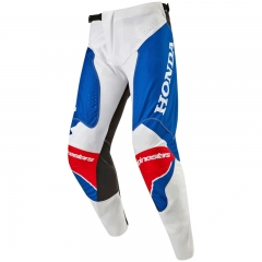 Pantalon Cross Alpinestars Honda Racer Iconic - Blanc/Bleu/Rouge