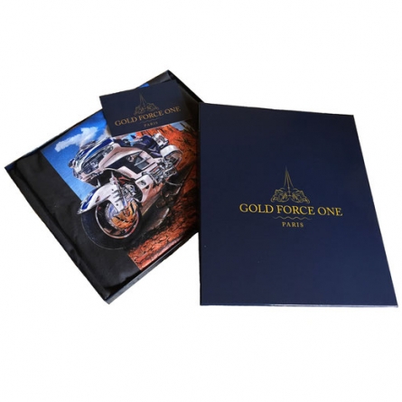 Boîte luxe + Certificat T-shirt Gold Force One