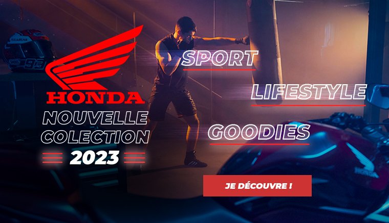 Collection vêtements et goodies Honda 2023